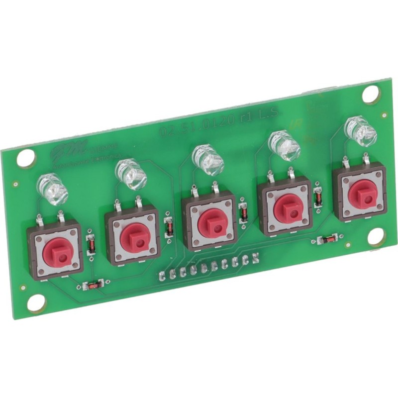 Wega Pushbutton Panel 5 Buttons Wy18371104