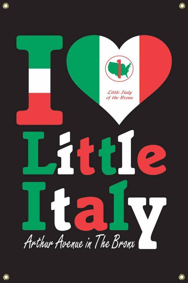 Vinyl Banner – I Love Little Italy 24″ x 36″