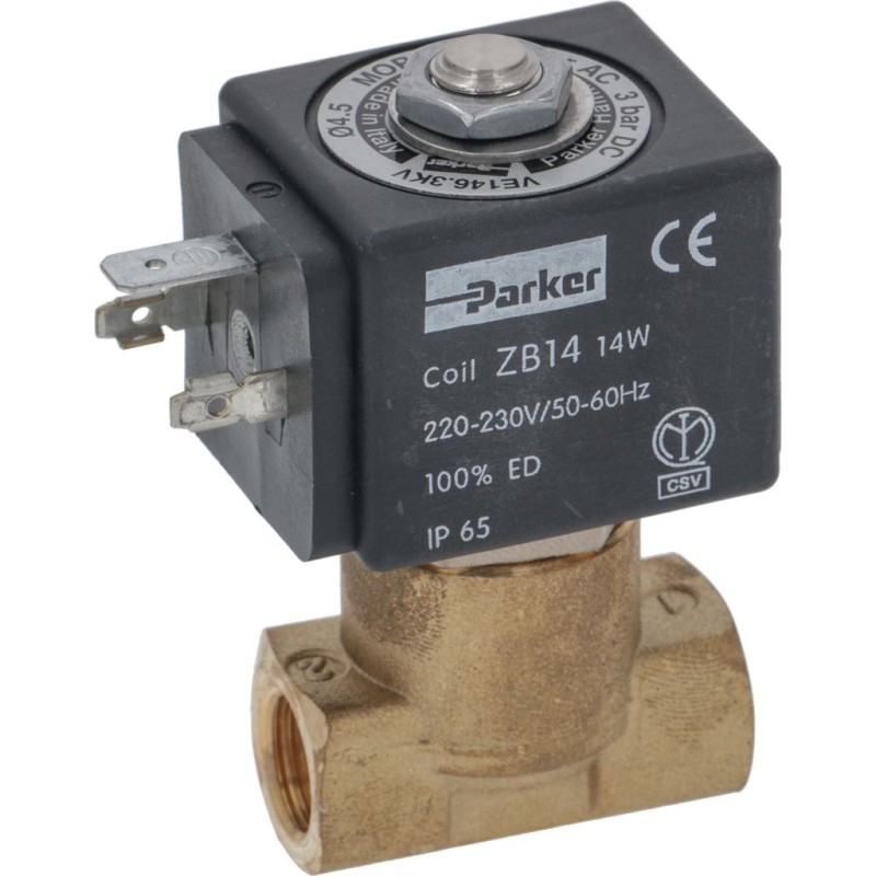 Vibiemme Solenoid Valve Parker 2way 230v 5060hz