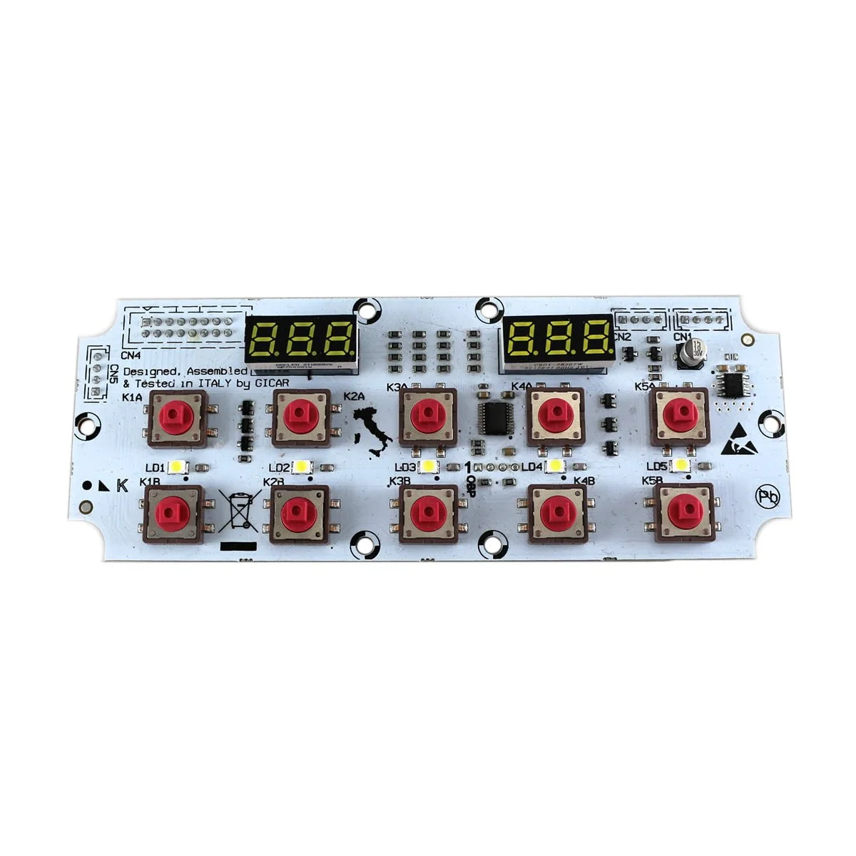 Ascaso Barista T Dual Display PCB - ETL