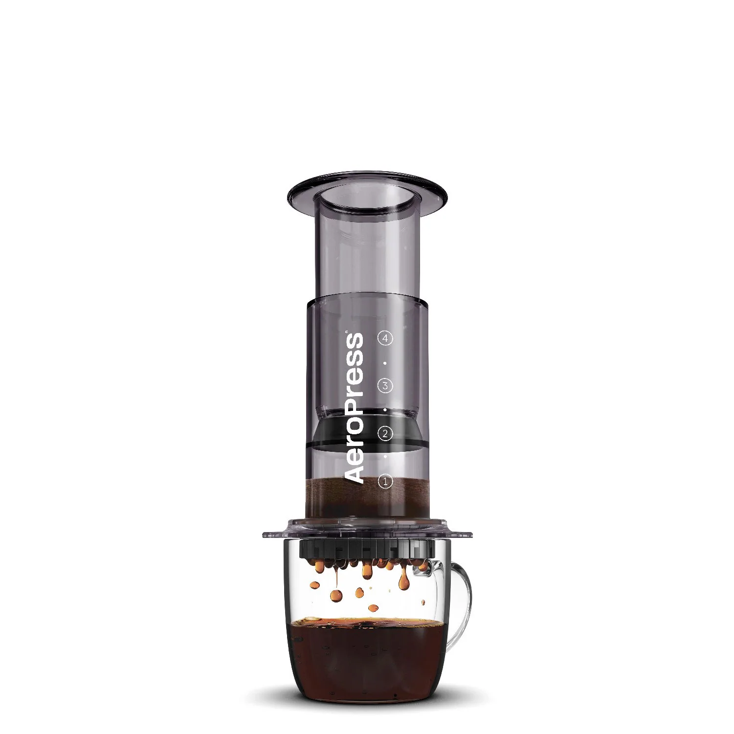 AeroPress Clear Coffee Maker – 5-Color Variety Pack