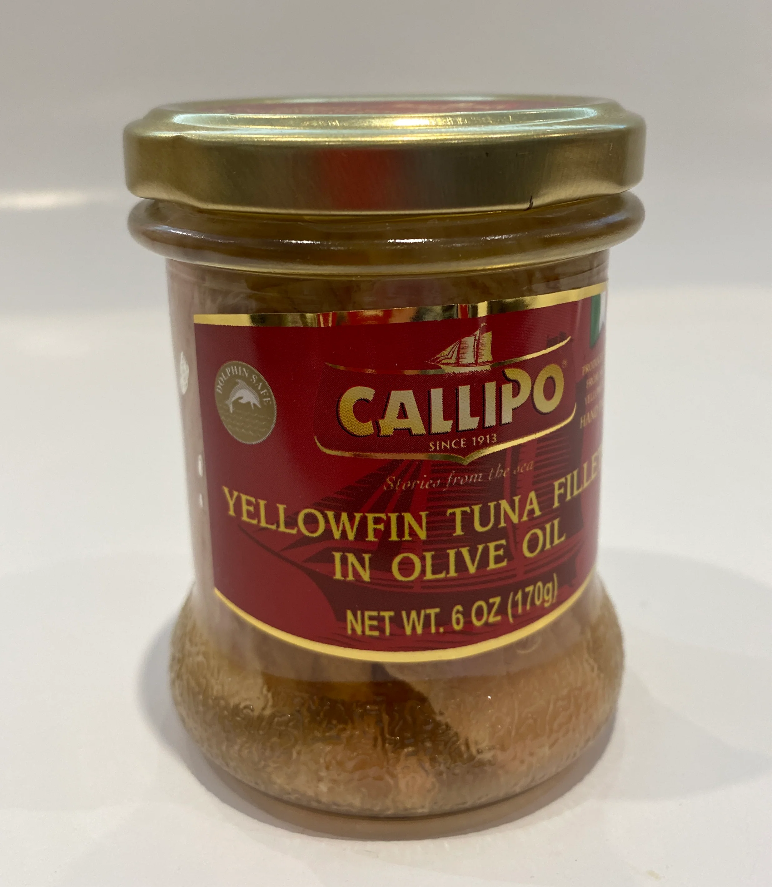 Callipo - Yellowfin Tuna Fillets in Olive Oil - 6 oz