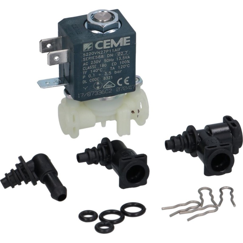 De Longhi Solenoid Valve Kit 2way 230v