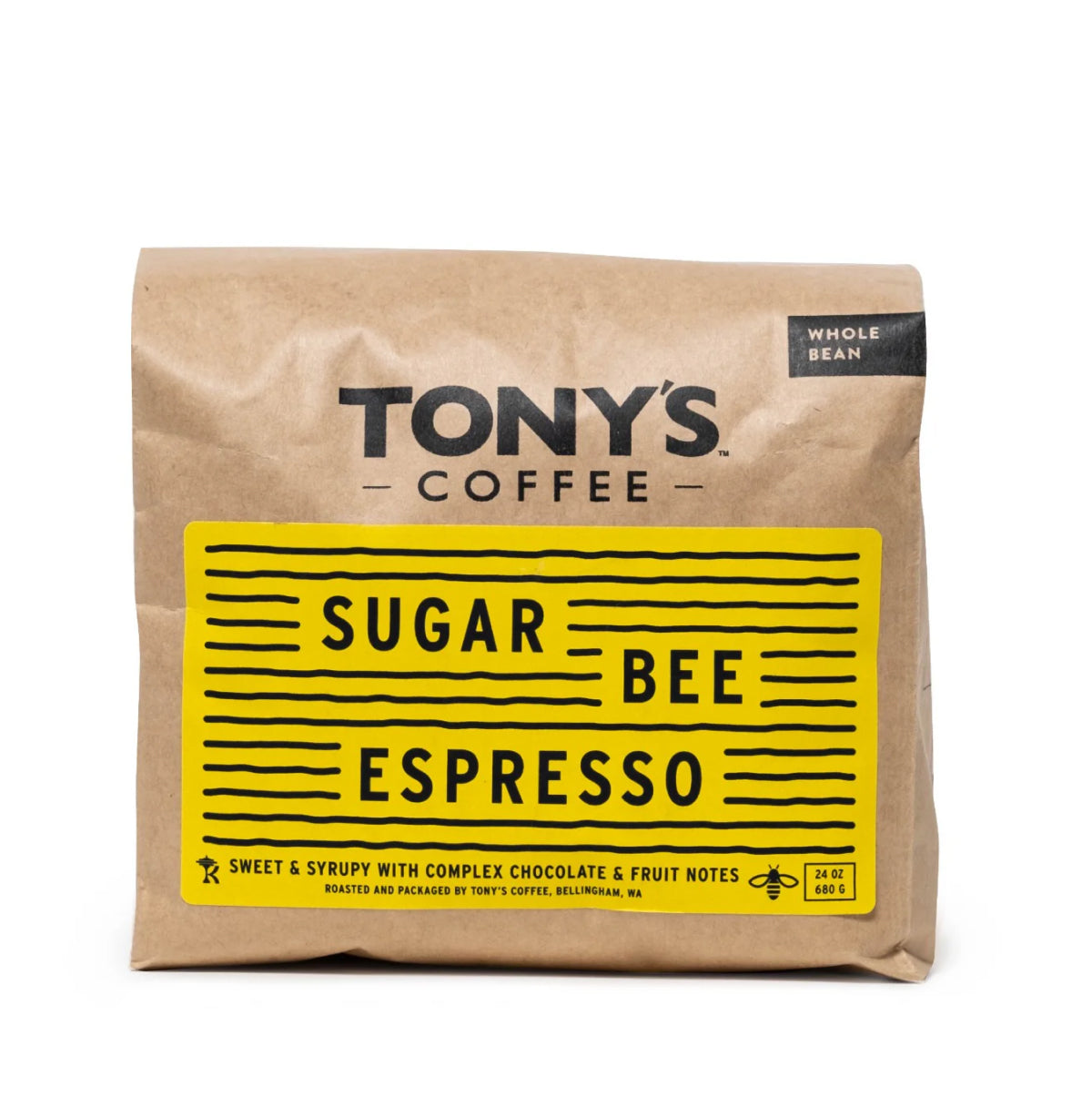 Tony’s Coffee – Sugar Bee Espresso – 1.5 lb