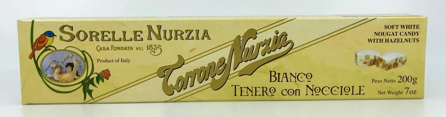 Sorelle Nurzia - Soft Nougat With Hazelnut - 200g (7 oz)