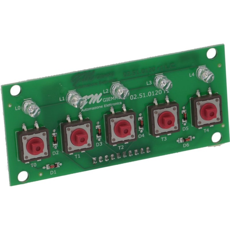 Pushbutton Panel Board 5buttons