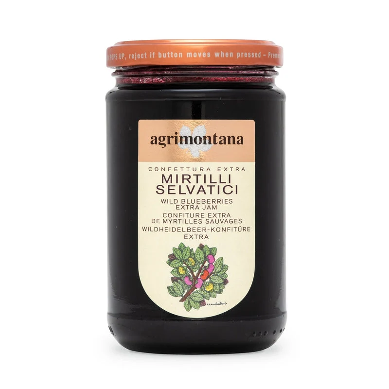 Agrimontana - Mirtilli Selvatici Jam - 350g (12.3oz)