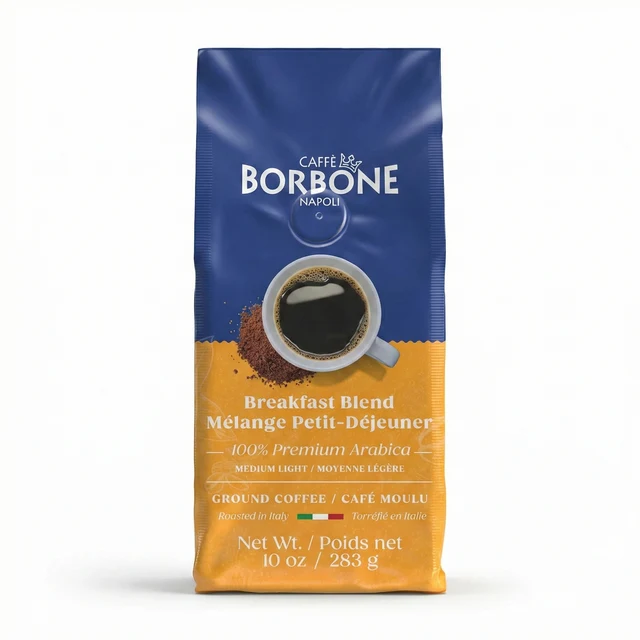 Caffe Borbone - Breakfast Blend - Ground Espresso - 10oz (283.5g)