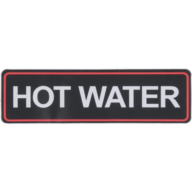 Adhesive Label Hot Water