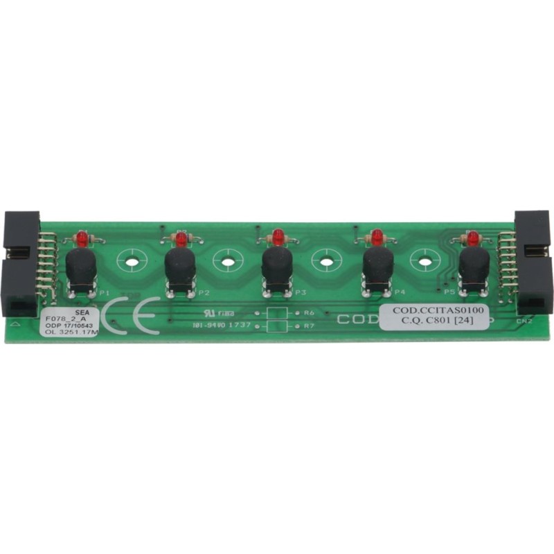 San Marco Pushbutton Board 5 Buttons Ccitas0100