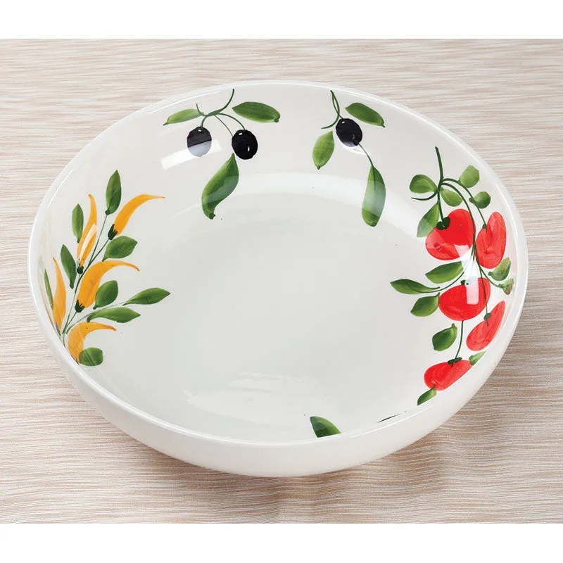 SAPORI DI GIARDINO 12″ PASTA/SALAD BOWL – V401
