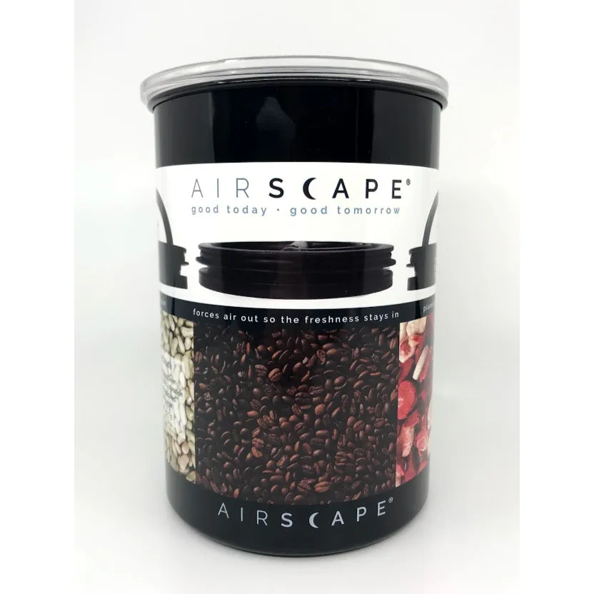 Airscape - Black - Forces Air Out So Freshness Stays In - 64 Fl Oz
