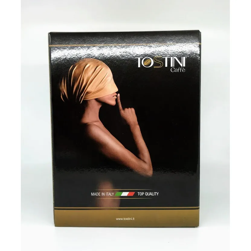 Tostini Caffee - 50/Pods Case - Black Espresso