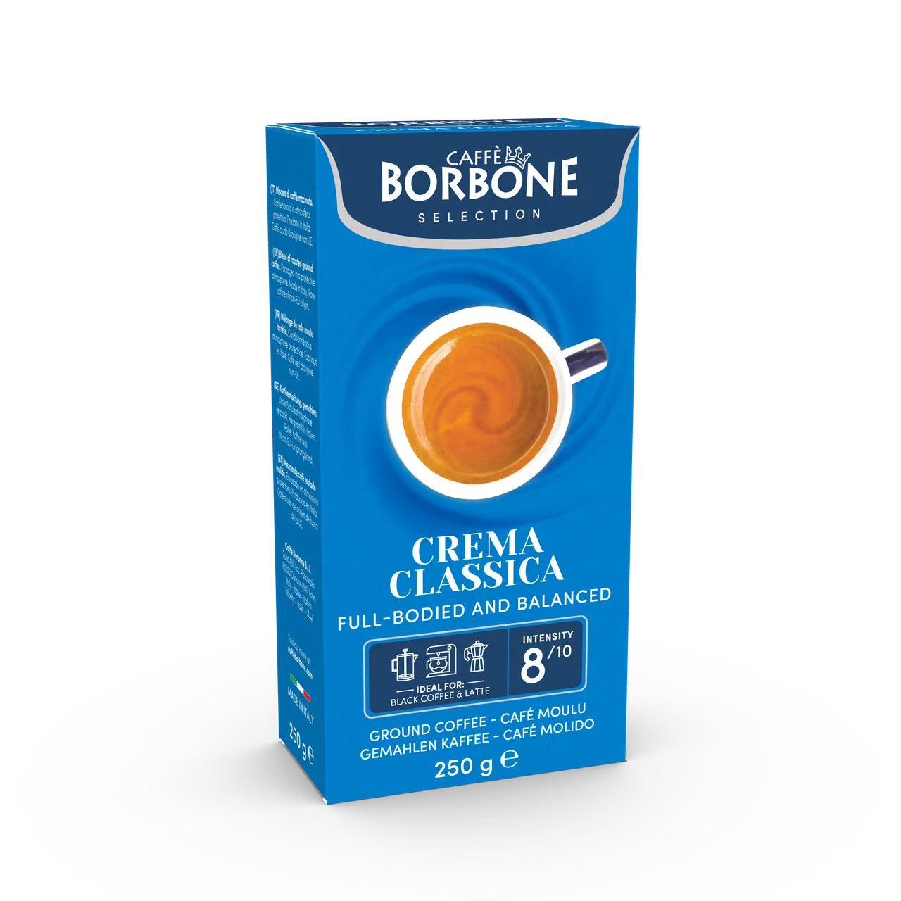 Caffe Borbone - Crema Classica - Ground Espresso Brick - 250g