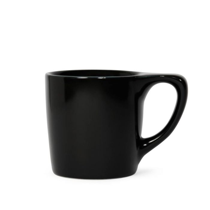 10oz Lino Diner Coffee Mug – Black