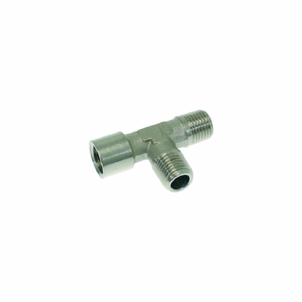 1/4″ M x 1/4″ M x 1/4″ F BSP Fitting
