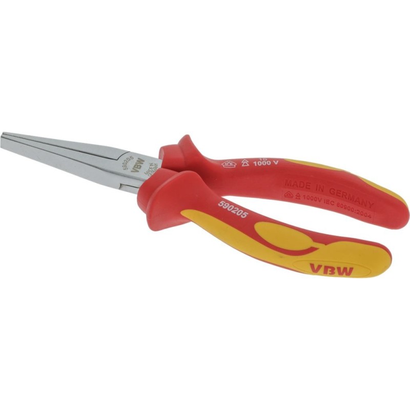 Flat Nose Pliers Vde 160 Mm