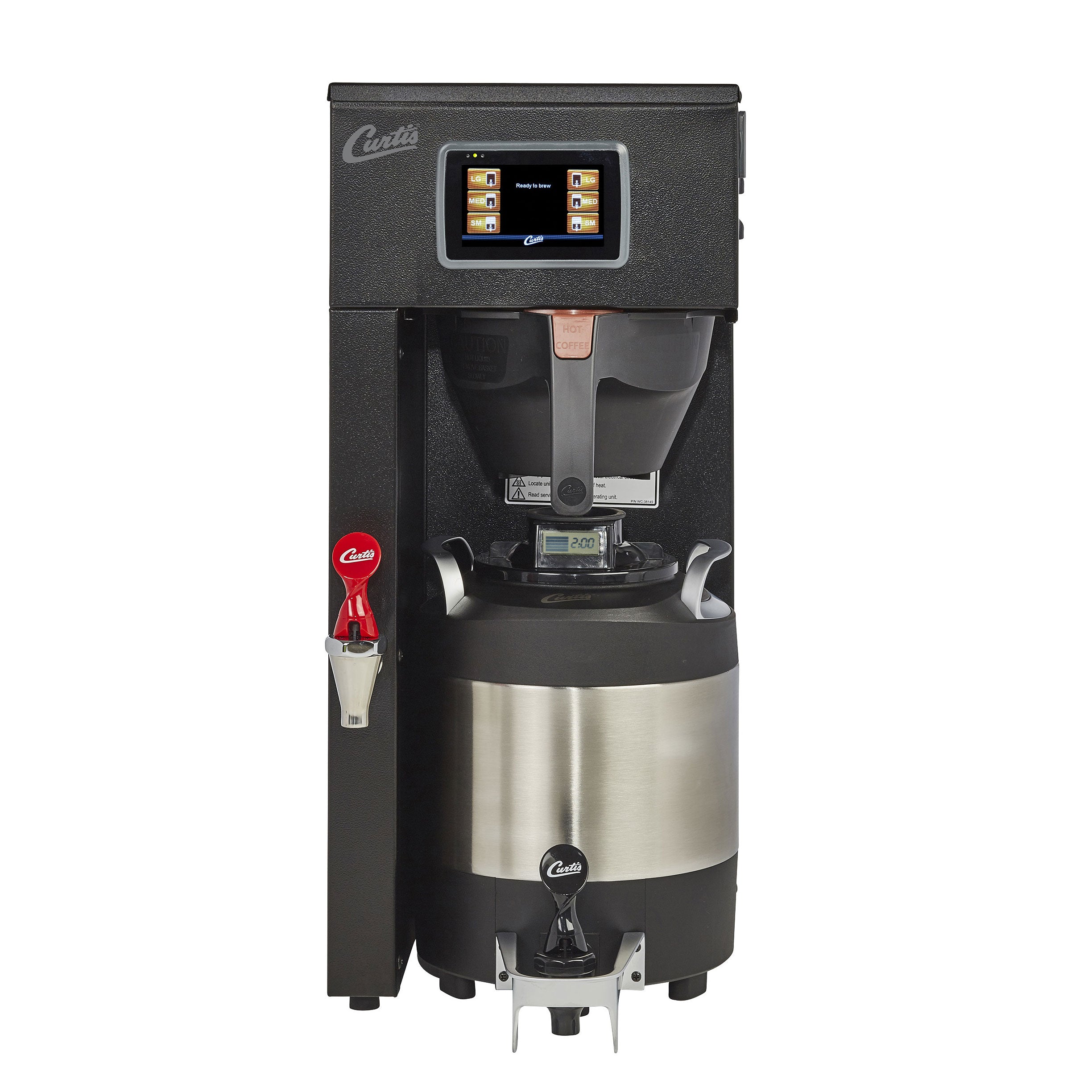 Wilbur Curtis G4 Single 1.0 Gallon ThermoPro Coffee Brewer – Black