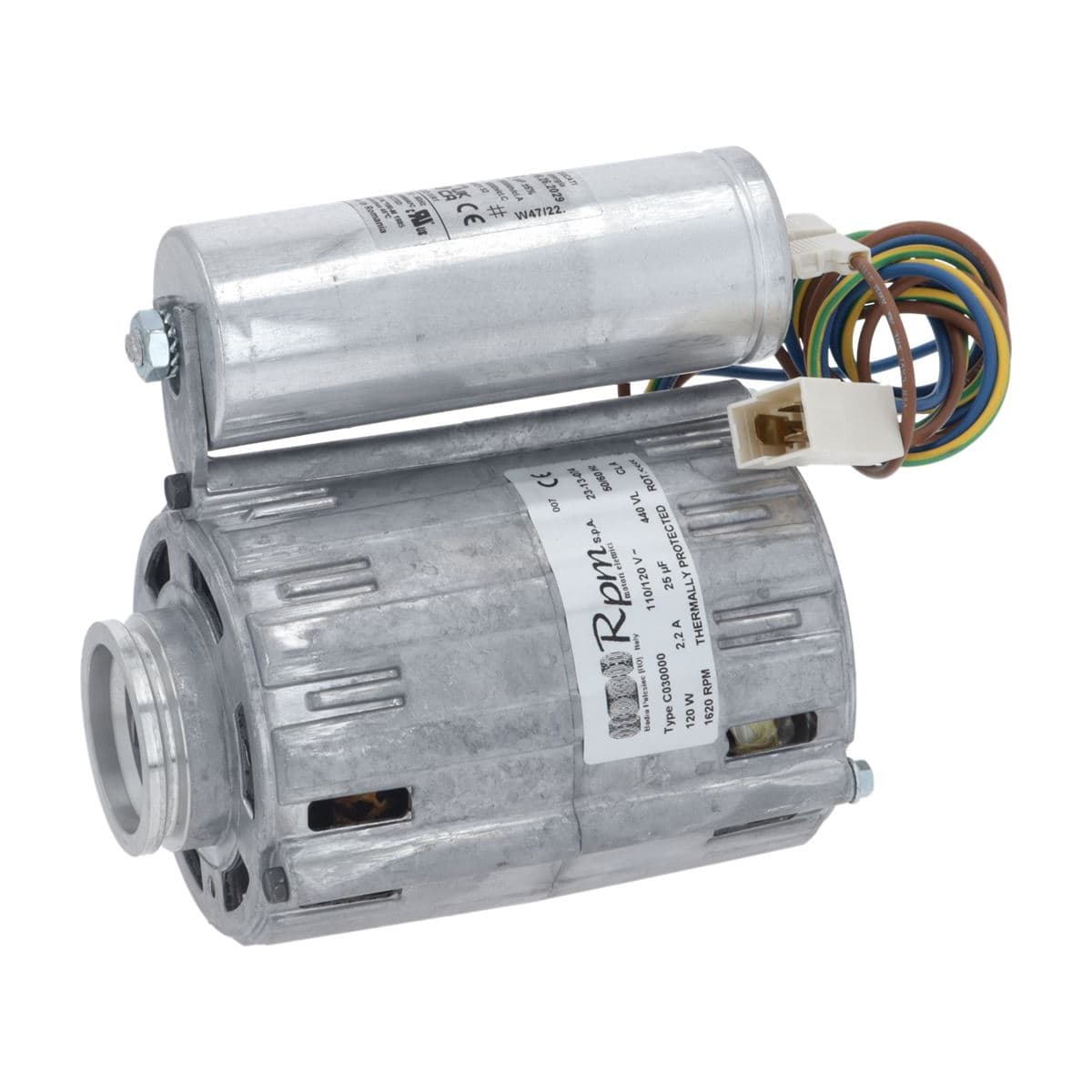 Rotary Vane Pump Motor - 1/4 Horse Power 110/120V
