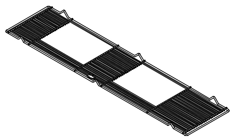 Victoria Arduino ‘Black Eagle’ Two Group Grill for Drain Tray (Special Order Item)