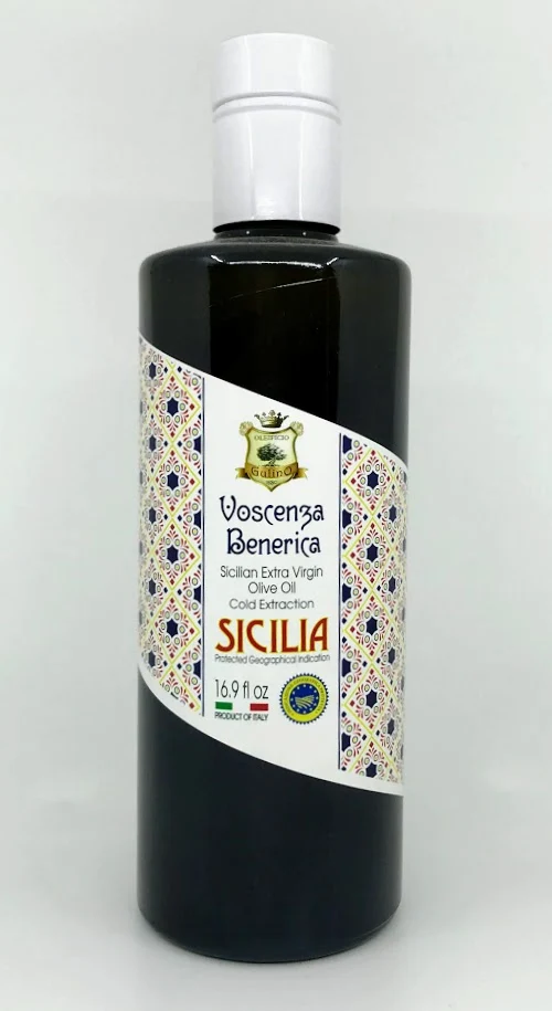 Voscenza Benerica - Sicilian Extra Virgin Olive Oil - 500ml - (16.9oz)