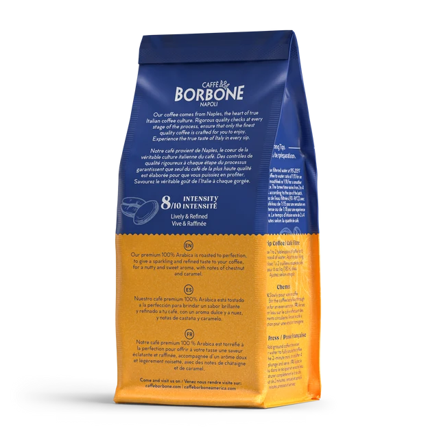 Caffe Borbone - Breakfast Blend - Ground Espresso - 10oz (283.5g)