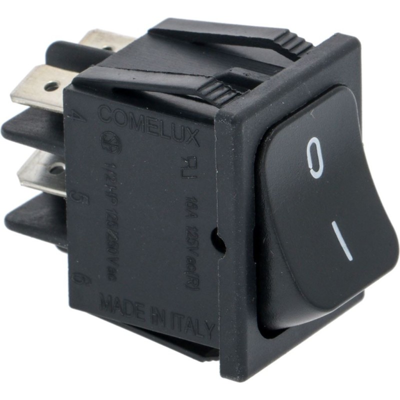 Carimali Twopole Switch Black 16a 250v 96.05374