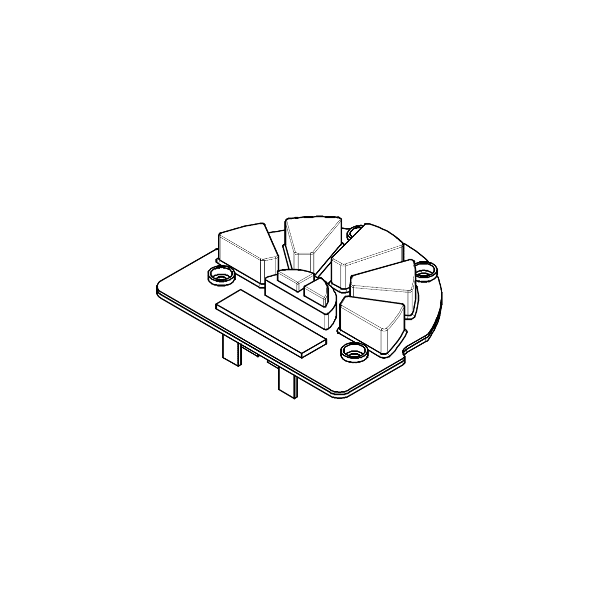 Nuova Simonelli Musica 5 Button Dosing Circuit