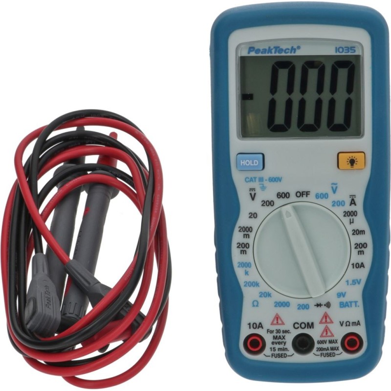 Multimeter Digital Peaktech 1035