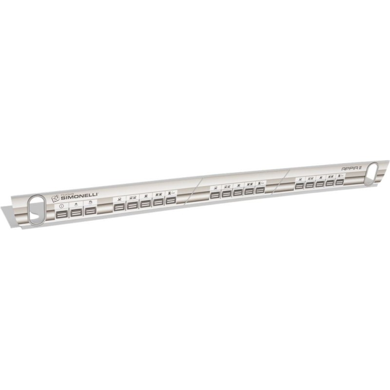 Nuova Simonelli Pushbutton Panel Assembly Compappia 98160000000713