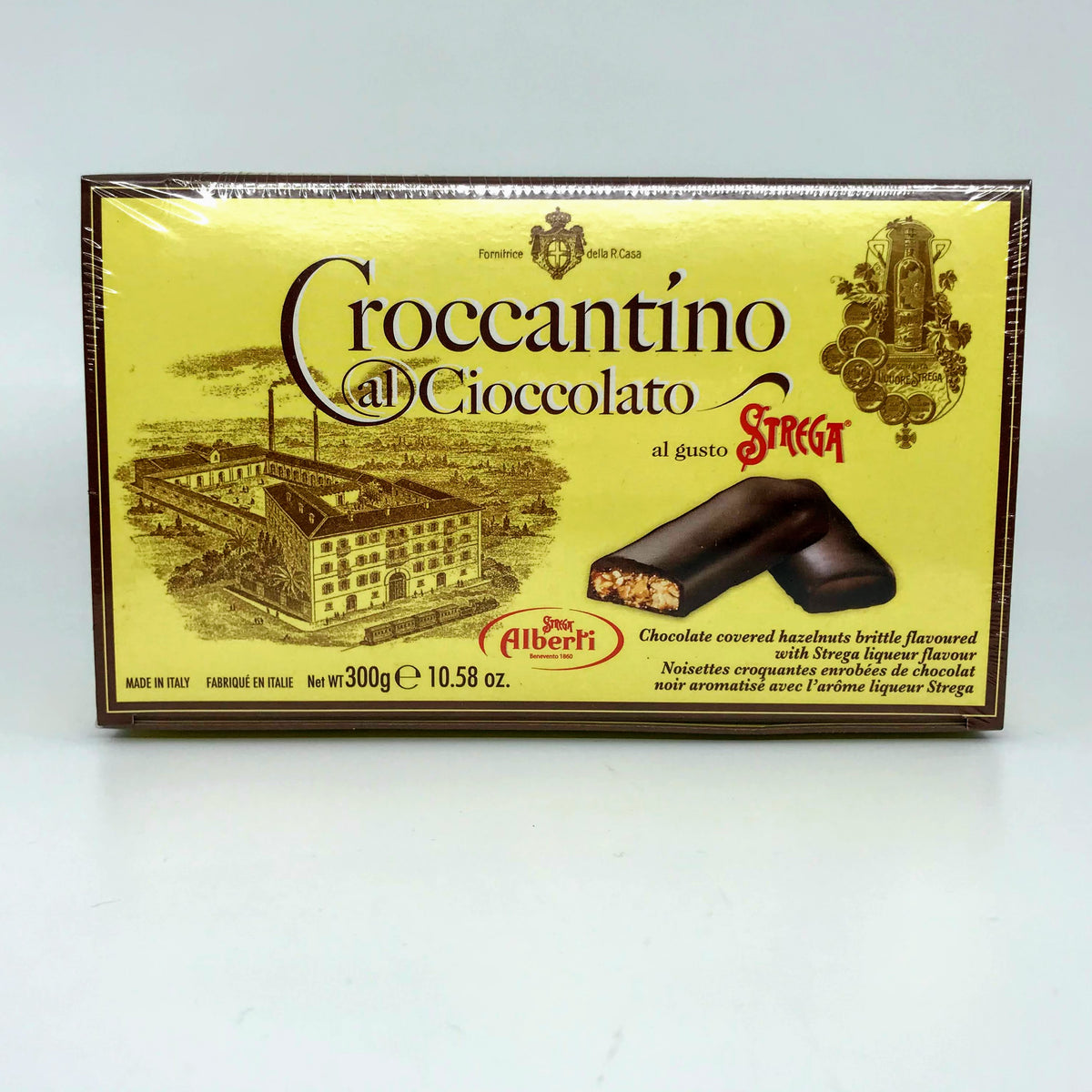 Alberti – Croccantino Al Cioccolato Strega – 300g (10.58oz)
