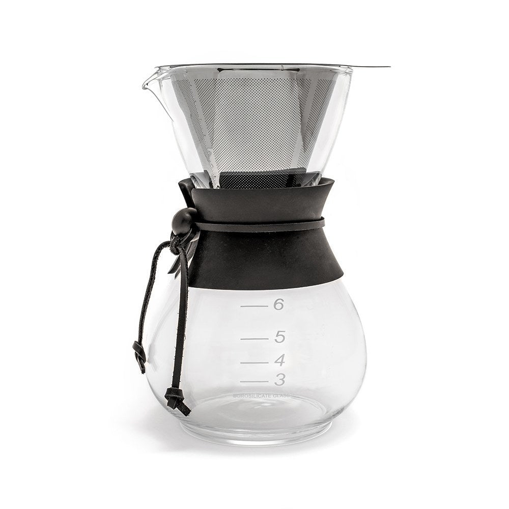 Yama Glass Drip Pot Kit w/ Heat Sleeve – 30oz