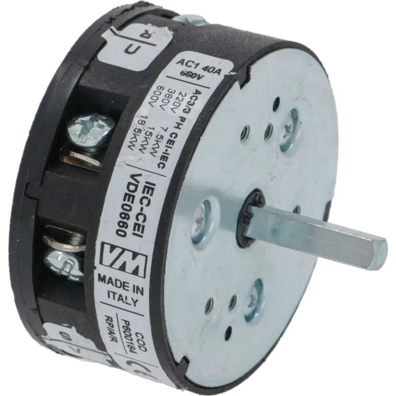 Victoria Arduino Selector Switch 03 Positions 40a 660v