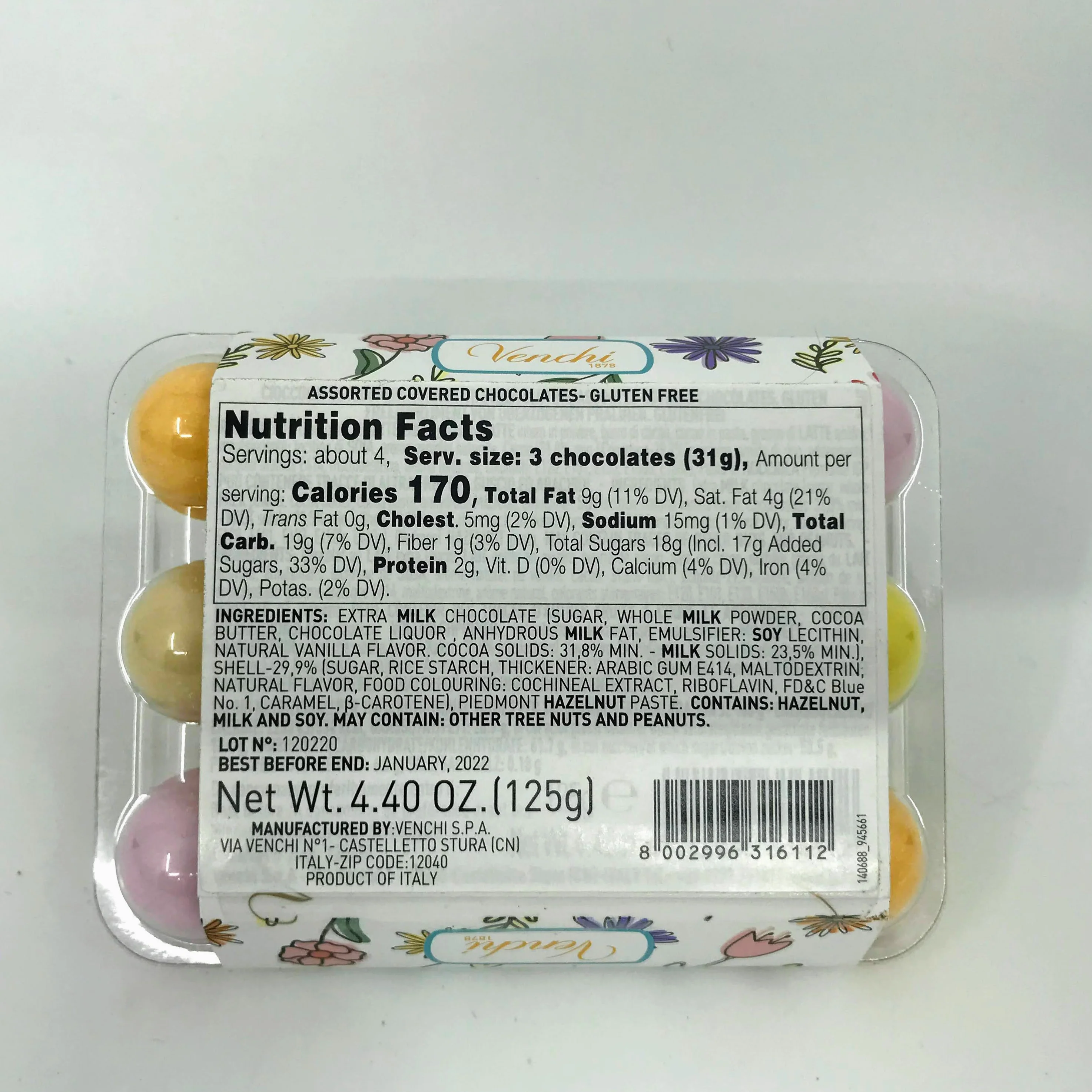Venchi - Mini Chocolate Eggs - 125g