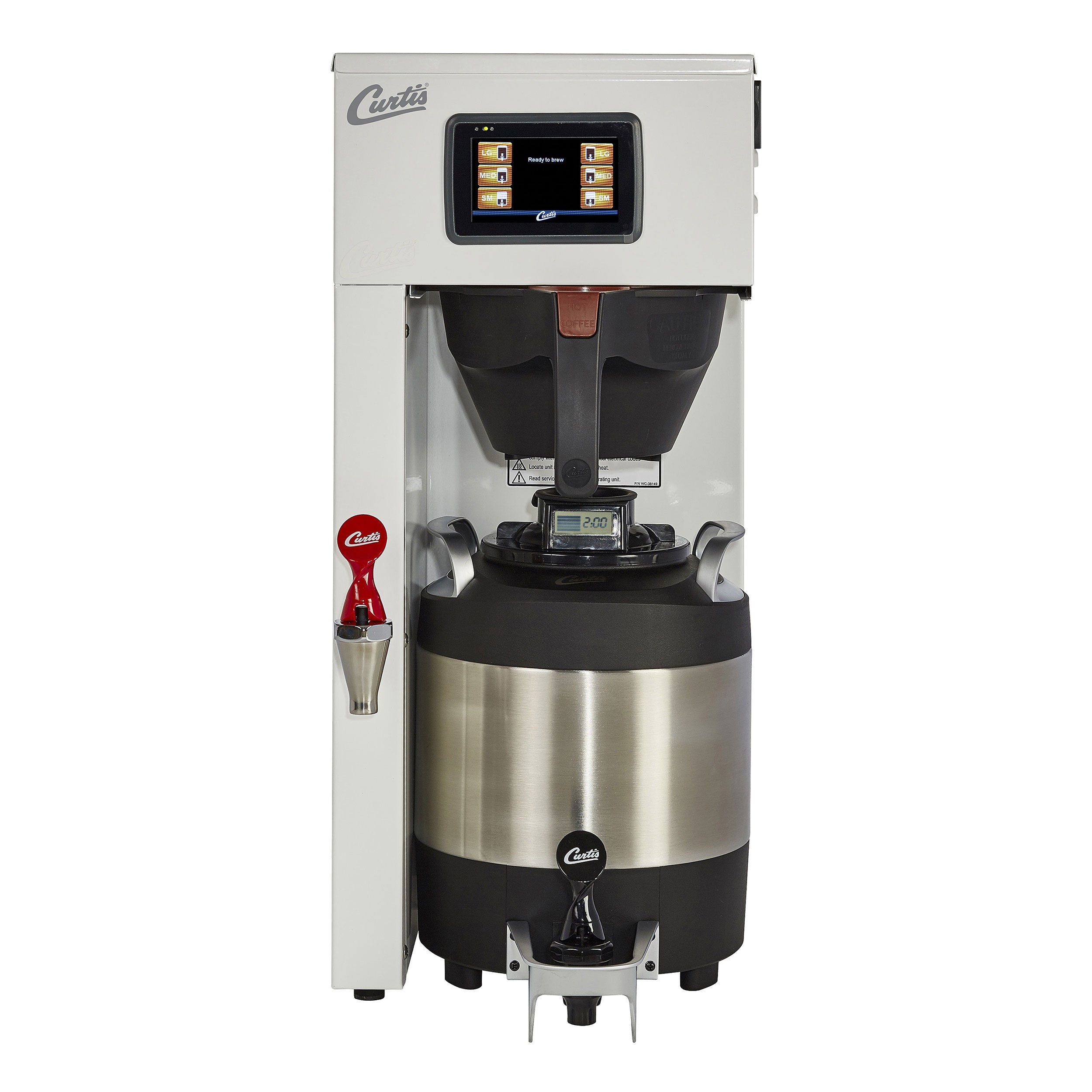 Wilbur Curtis G4 Single 1.0 Gallon ThermoPro Coffee Brewer – Sky White