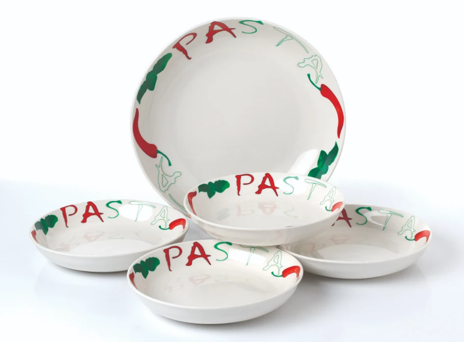 Lorren Home Trends - Familia - 5 PC Pasta Set