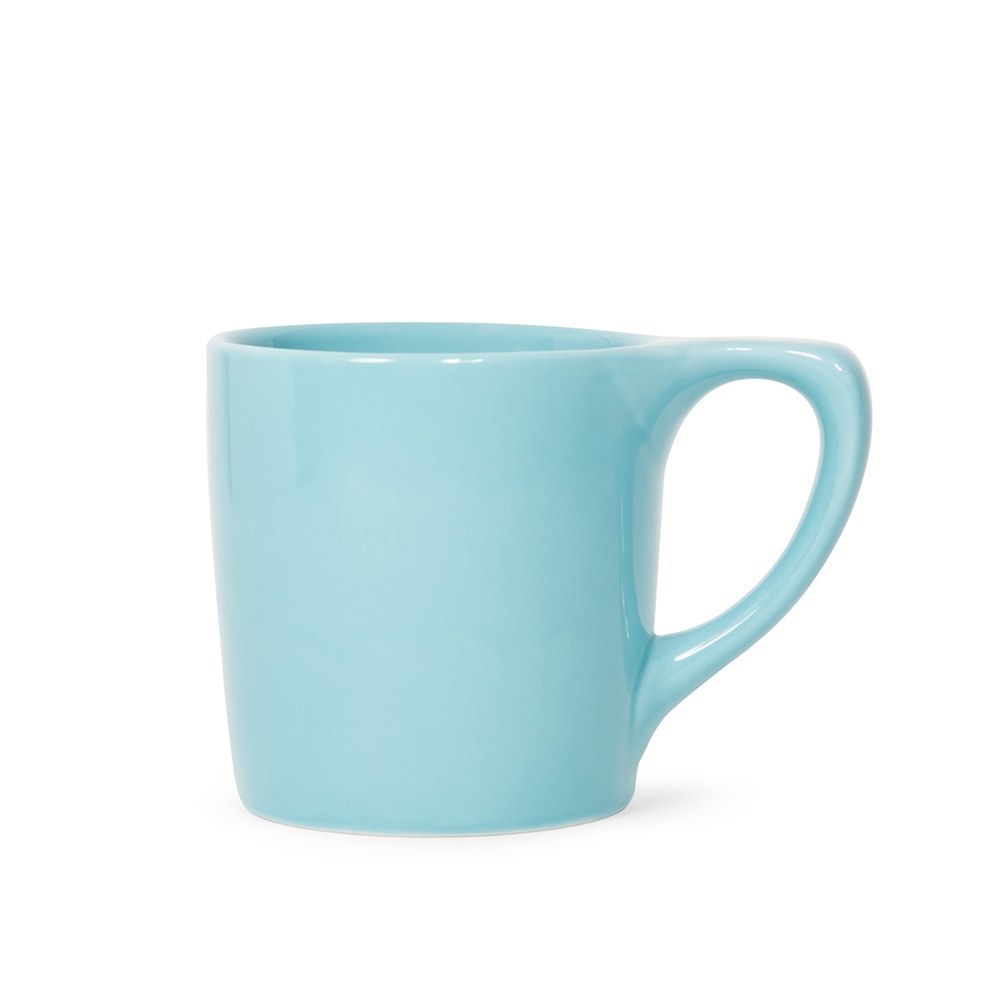 10oz Lino Diner Coffee Mug – Blue