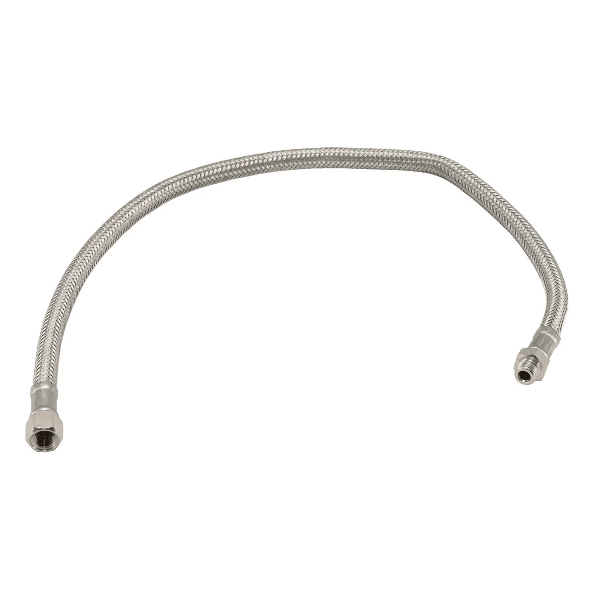 Rancilio Silvia Pro 1/8" F x 1/8" M Stainless Supply Hose - 490 mm