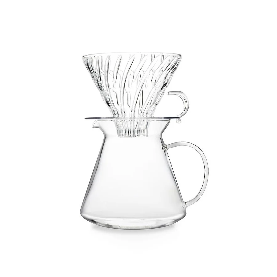 Hario V60 02 Simply Glass Pour Over Coffee Kit