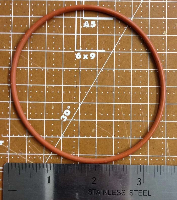 Sirena Boiler Gasket, SILICONE, 0850-30
