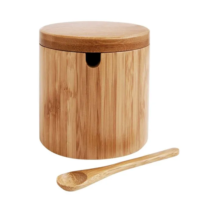 Helen's Asian Kitchen - Salt Box with Spoon - 7oz