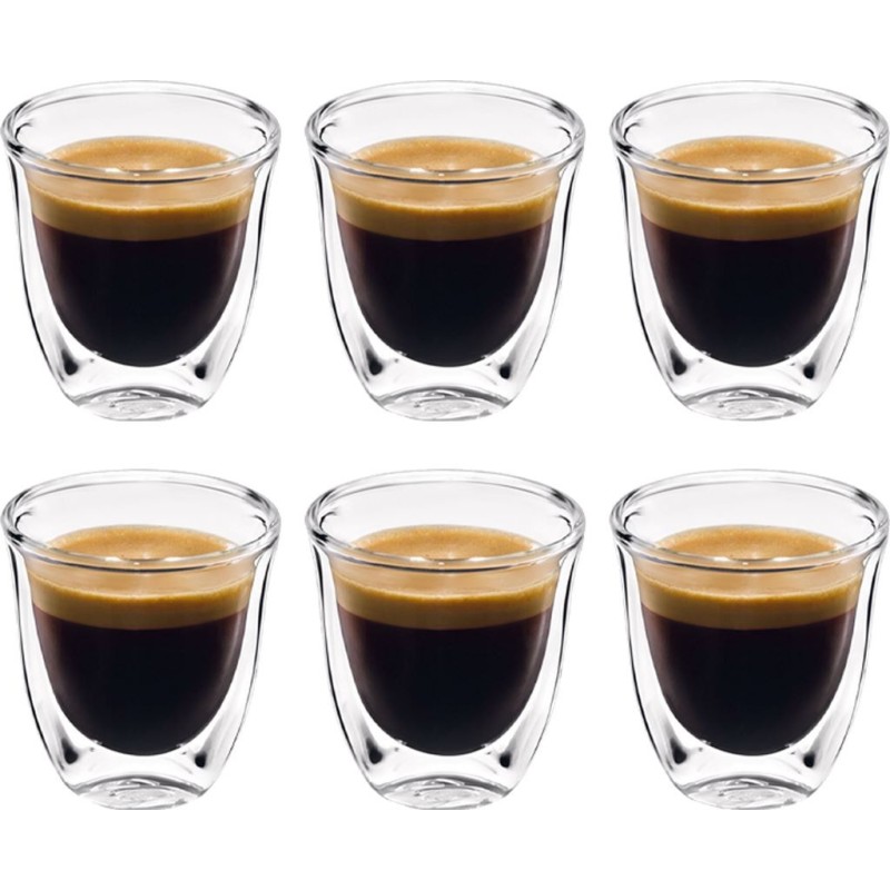 De Longhi Set 6 Glasses Espresso Dlsc300 5513284431