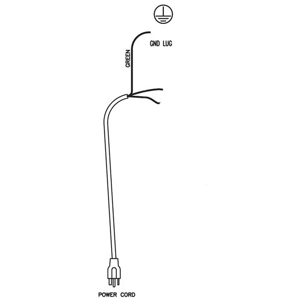 Fetco Grinder Power Cord