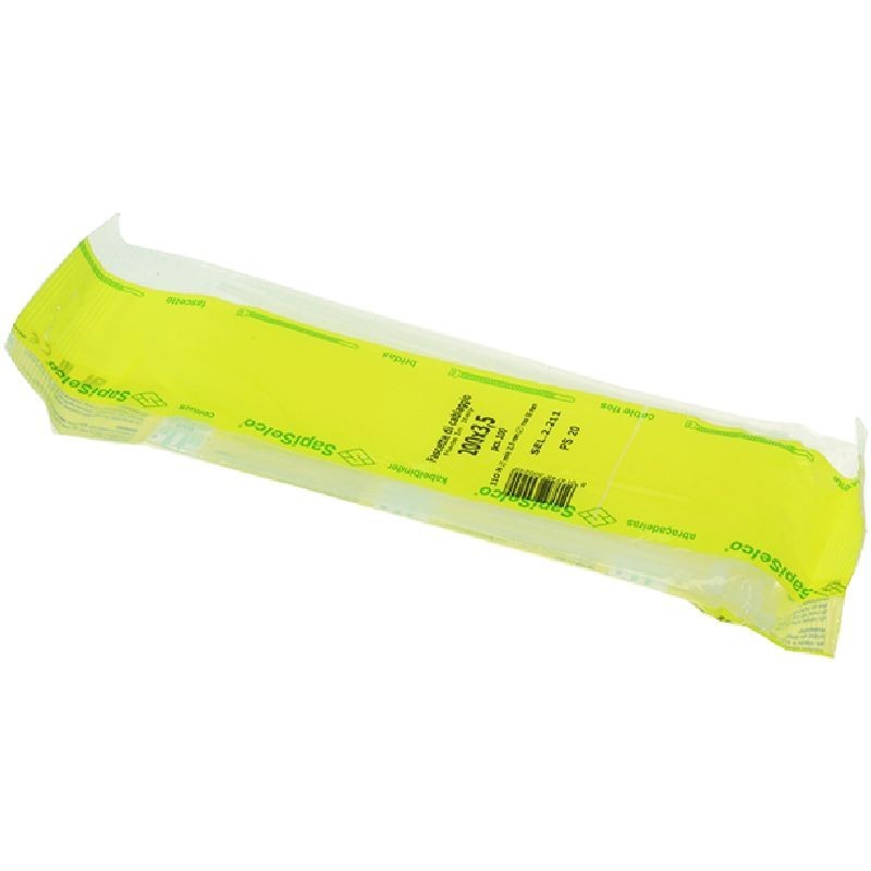 White Clamp 36x200 Mm 100 Pcs
