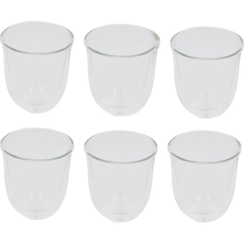 De Longhi Set 6 Glasses Espresso 270 Ml Dlsc301 5513284441