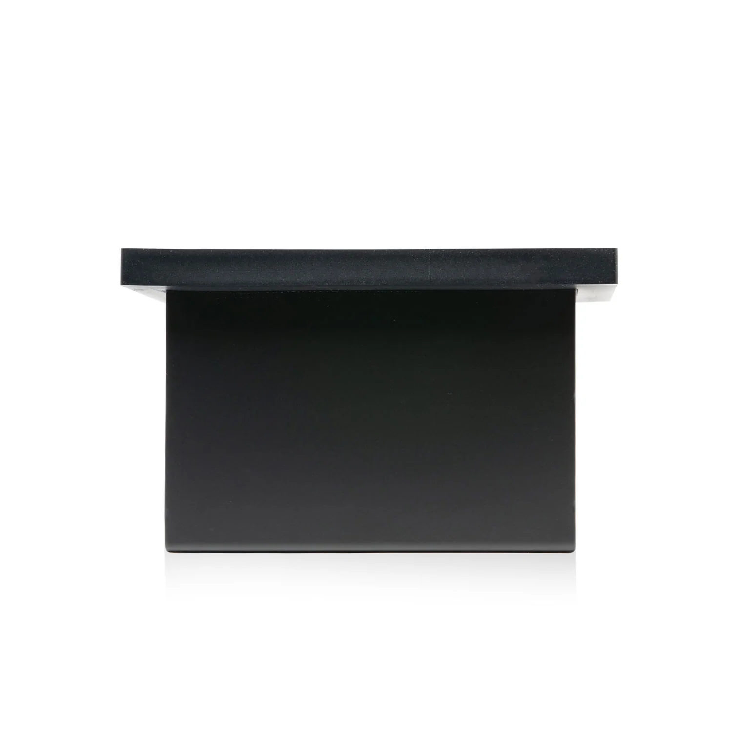 Barista Basics Stainless Steel Knockbox Closed Bottom – Black (6" x 7" x 4")