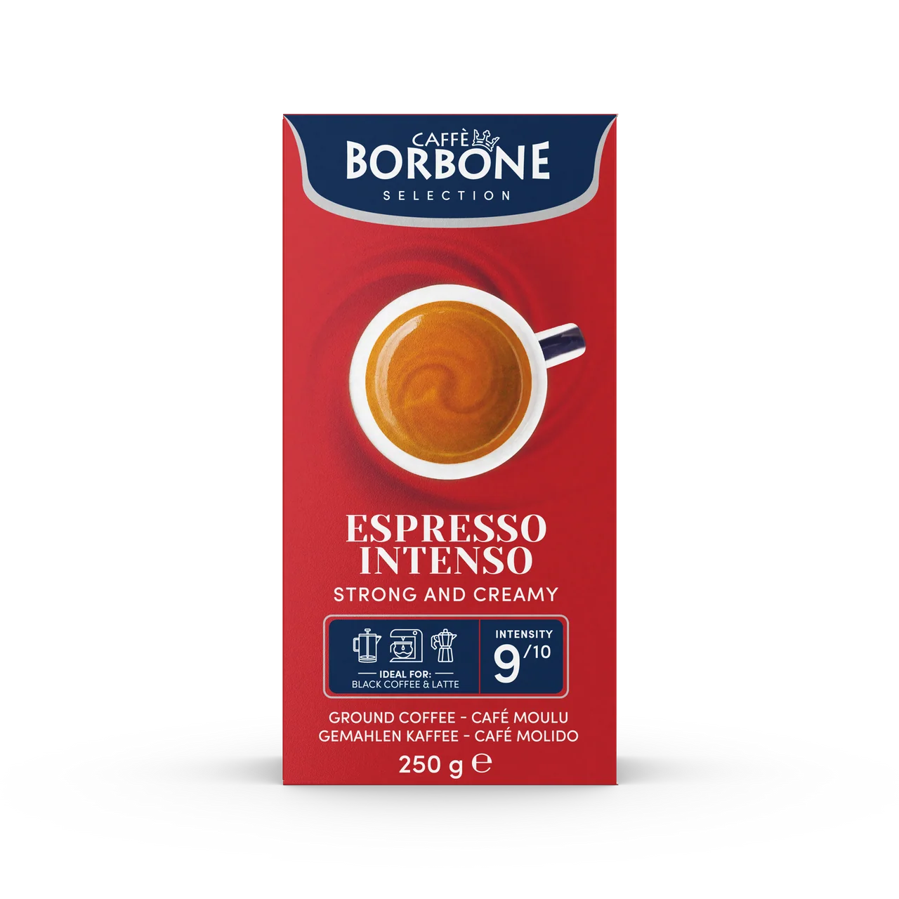 Caffe Borbone - Intenso - Ground Espresso Brick - 250g