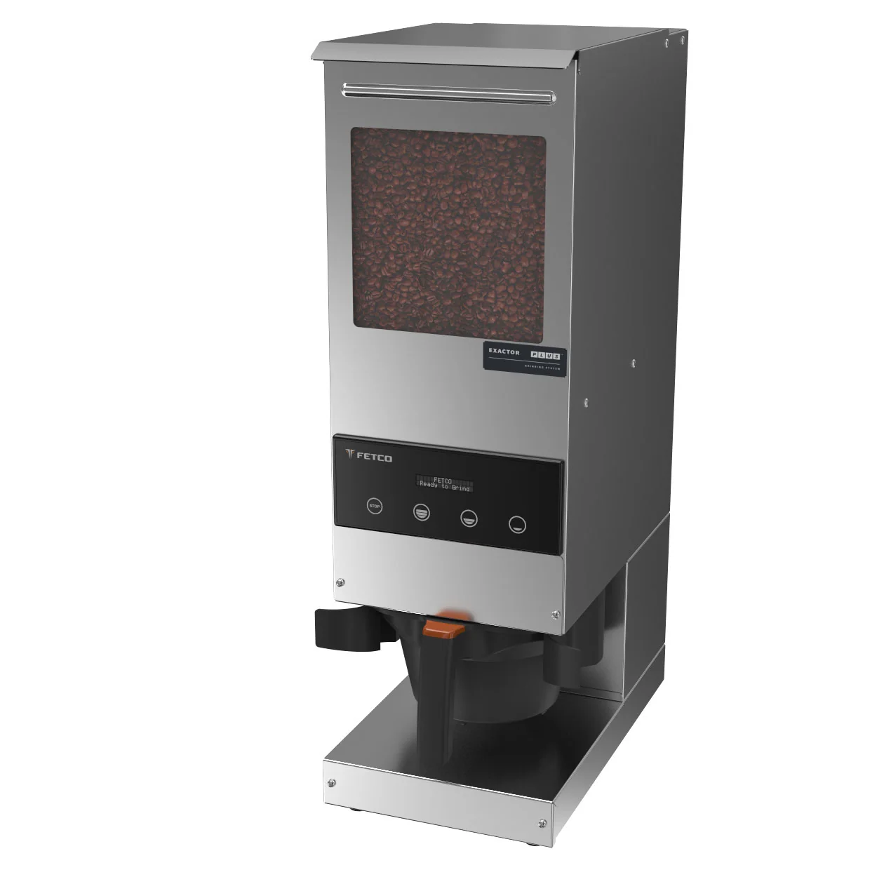 Fetco GRS 1201 Single Hopper Bulk Coffee Grinder - 1.5 Pound Capacity