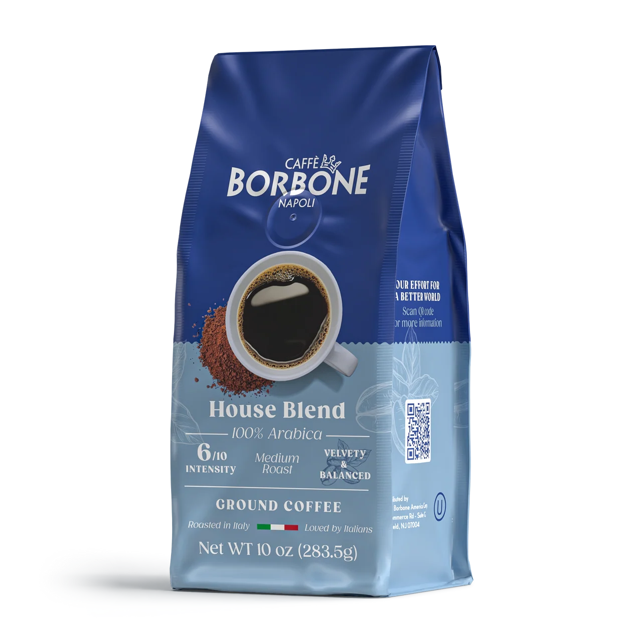 Caffe Borbone - House Blend - Ground Espresso - 10oz (283.5g)
