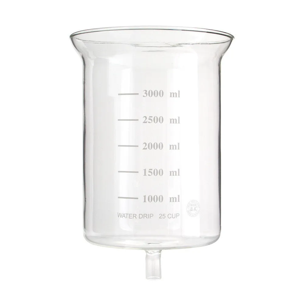 Yama Glass CDM25 Replacement Top Beaker (For Yama 25 Cup Cold Brew Towers)